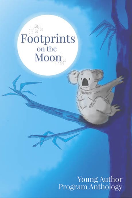Footprints on the Moon cover